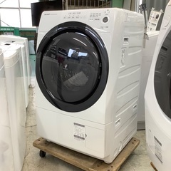 安心の６ヶ月保証付き！！　SHARP　7.0kgドラム式洗濯乾燥...