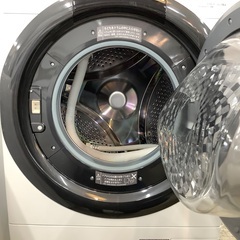 安心の６ヶ月保証付き！！　SHARP　7.0kgドラム式洗濯乾燥機　ES-S7F-WR  2021年製　の画像