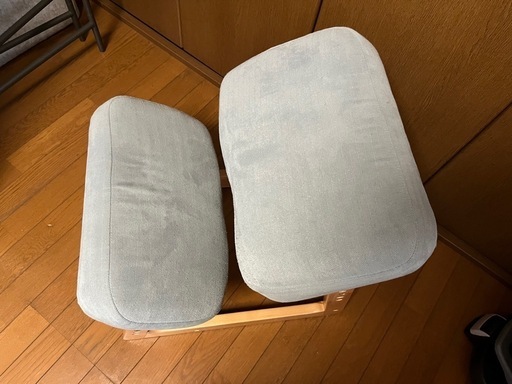 ベルメゾン 背筋ピンと学習チェア バランスチェア ビーチ材