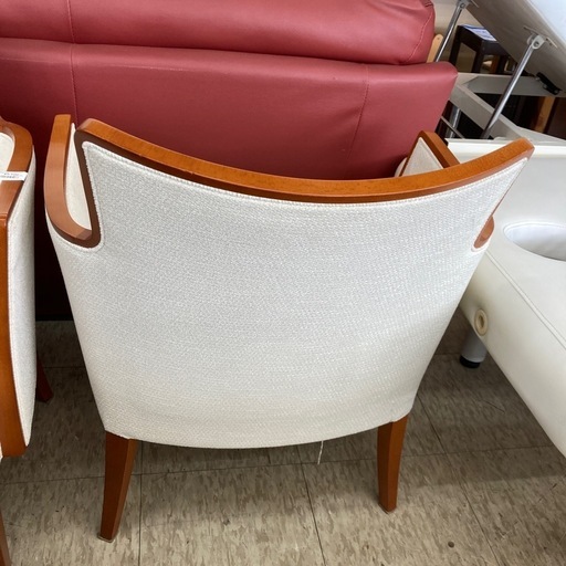 【ジモティー割引で最大15％OFF⭐️】 1人掛けソファー ホワイト