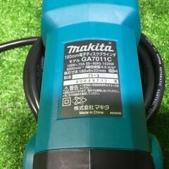 マキタ GA7011C 180mmディスクグラインダ コード式【市川行徳店】【店頭取引限定】【未使用】管理番号：ITA4RHT4U8DSの画像