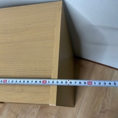 【お取引中】小棚 ガラス戸の画像