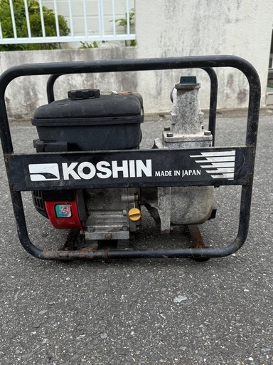 KOSHIN コーシン　KM-50 エンジンポンプ　エンジン三菱　GT400