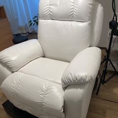 電動リクライニングチェア シフォン ホワイト