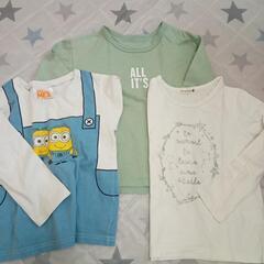 120cm 長袖Tシャツ　3枚
