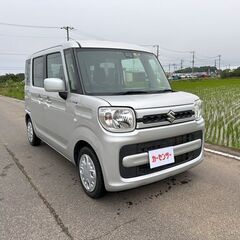 ★スズキスペーシア★ハイブリッドG★社外ナビ★ETC★スマートキ...