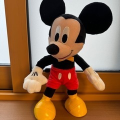 【美品★値下げ可能】NTT電報 ミッキーマウスぬいぐるみの画像