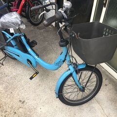 地域限定送料無料　ビッケ　子供乗せ　8,9AH　水色　神戸市　電動自転車 地域限定送料無料 ビッケ 子供乗せ 8,9AH 水色 神戸市 電動自転車 地域限定