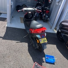 スーパージョグＺＲ規制前の画像