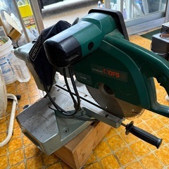 日立 255mm卓上スライドマルノコ C10FS 動作確認済