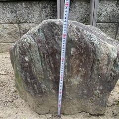 高級庭石　日本庭園　60cm　四国青石　阿波青石　日本の銘石の画像