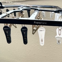 【オシャレ】Francfranc（定価70%OFF）ランドリーハンガー