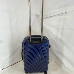 キャリーバック　青色　鍵付きの画像