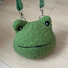 カエル　ポシェットの画像
