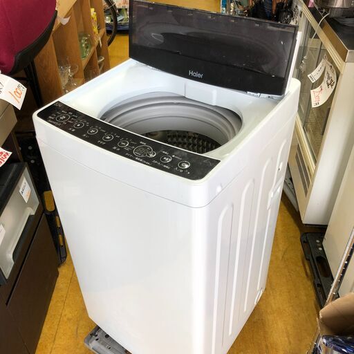 ２０１９年製　ハイアール Haier 全自動洗濯機 5.5kg ホワイト JW-C55