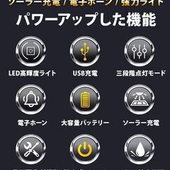 自転車 ライト 後付け ソーラー 充電式 防水 明るい USB ベルト かわいい 付ける 固定 金具不要 工具不要 取り付け 小型 子供 大人 手元 太陽光 付ける 点滅 取り外し可能 長持ち 発電式 ママチャリ ヘッドライト ブザー ホーン led USB充電　まとめ買い歓迎　卸ます　アマゾン引き上げ商品　倒産品　ネット商材　卸ます　転売　アマゾン引き上げ商品　卸し　問屋　倒産品　転売OK　ネット商材　アマゾン　商品　景品　コンペの画像