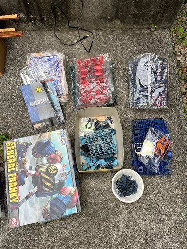 エアブラシセット　ガンプラ付き