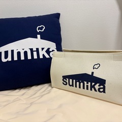 sumika クッションとティッシュカバー