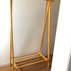 木製ハンガーラック