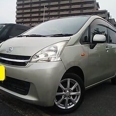 ☆車検２年付☆Ｈ23　ムーブ　100700キロ　スマートキー ナビテレビ プッシュスタート　電動格納ミラー　バックカメラの画像