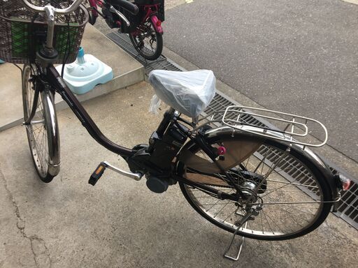 地域限定送料無料　パスバビー　子供乗せ　15,4AH　青系　神戸市　電動自転車 地域限定送料無料 パスバビー 子供乗せ 12,3AH ターコイズ 電動自転車