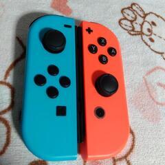 Switch　コントローラ　ジョイコン　ネオンブルー　ネオンレッド