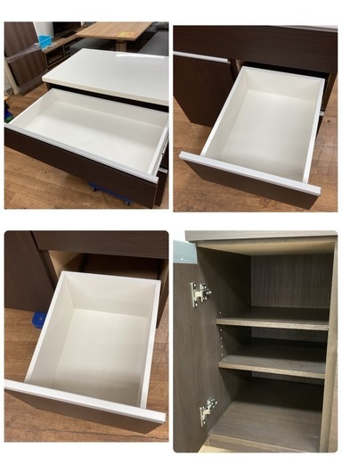S787 ⭐ NITORI ニトリキッチンカウンター カップボード 食器棚 幅80cm USED 