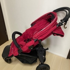 エアバギー　ココ　ブレーキ　赤