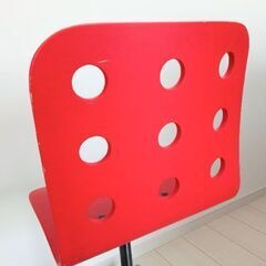 IKEA　イケア　子供用　学習椅子　回転チェアの画像