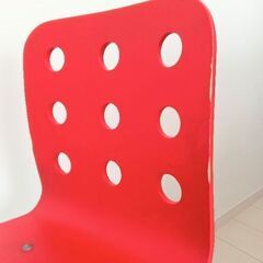 IKEA　イケア　子供用　学習椅子　回転チェアの画像