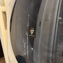 【乾燥機能故障・エラー（C25）あり】（SHARP  ES-ZH1）洗濯機をお譲り致します。の画像