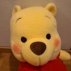 くまのプーさん　ぬいぐるみの画像