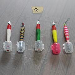 No.91❗釣り用品❗②鉛スッテ❗5本セット❗