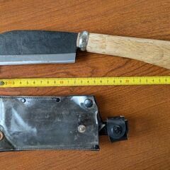 鍛造鋼付ミニ箸付鉈