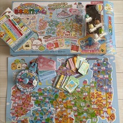 ボードゲーム　すみっこぐらし日本旅行ゲーム　おもいでめぐりゲーム
