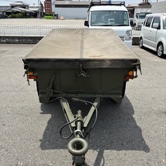 三菱ジープ  トレーラー