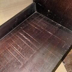 昭和の木製本棚　書架の画像