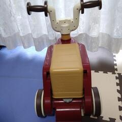 室内用　足けり　くるま　くまのプーさん　四輪車の画像