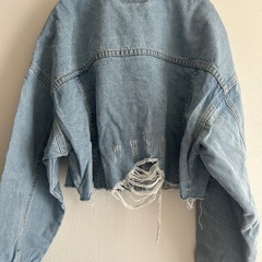 新品　SHEIN ダメージジージャン　Sの画像