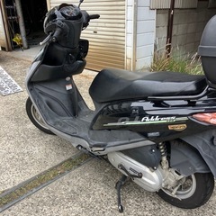 エンジン始動動画あり　堺市堺区　アドレス125の画像