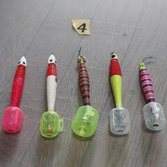 No.93❗釣り用品❗④鉛スッテ❗5本セット❗