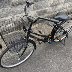 【24インチ自転車】美品❗️ほぼ使用なし❗️変速なし　若林自転車　浜大津店　SALE中❗️の画像