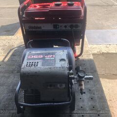 動作品新ダイワ発電機とエアーコンプレッサーセットの画像