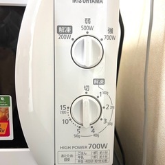 【急募】アイリスオーヤマ　電子レンジの画像