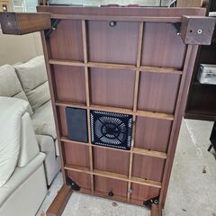 リサイクルショップどりーむ天保山店　No2711　お買い得品！　コタツテーブル　座卓　大きめサイズ♪　高さを変えれる継ぎ脚付き♪の画像