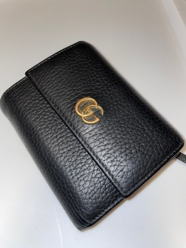 GUCCI GGマーモント　ダブルG 財布　ウォレット