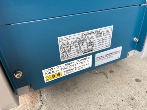 [CO2/MAG溶接機]ダイヘン　ダイナオートＸＤ２００II