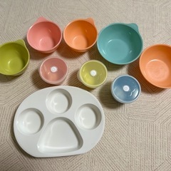 ベビー皿セット　離乳食などにも便利！の画像