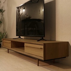 【定価79,800】テレビローボード/美品 の画像