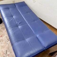 無料　大きめ ソファ 椅子 家具 実家整理 3人掛けの画像